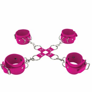 Handschellen Voll im Griff pink