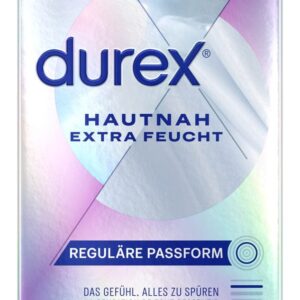 Kondome Durex Hautnah Extra Feucht 8er