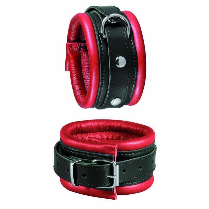leder fussfessel xxdreamstoys rot schwarz