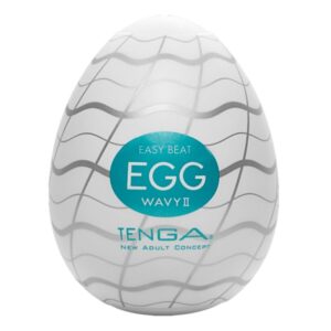 Masturbator-Ei TENGA Egg Wavy II Cool Kristall-Reizstruktur