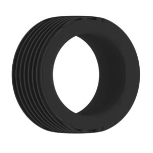 Penisring geriffelt schwarz