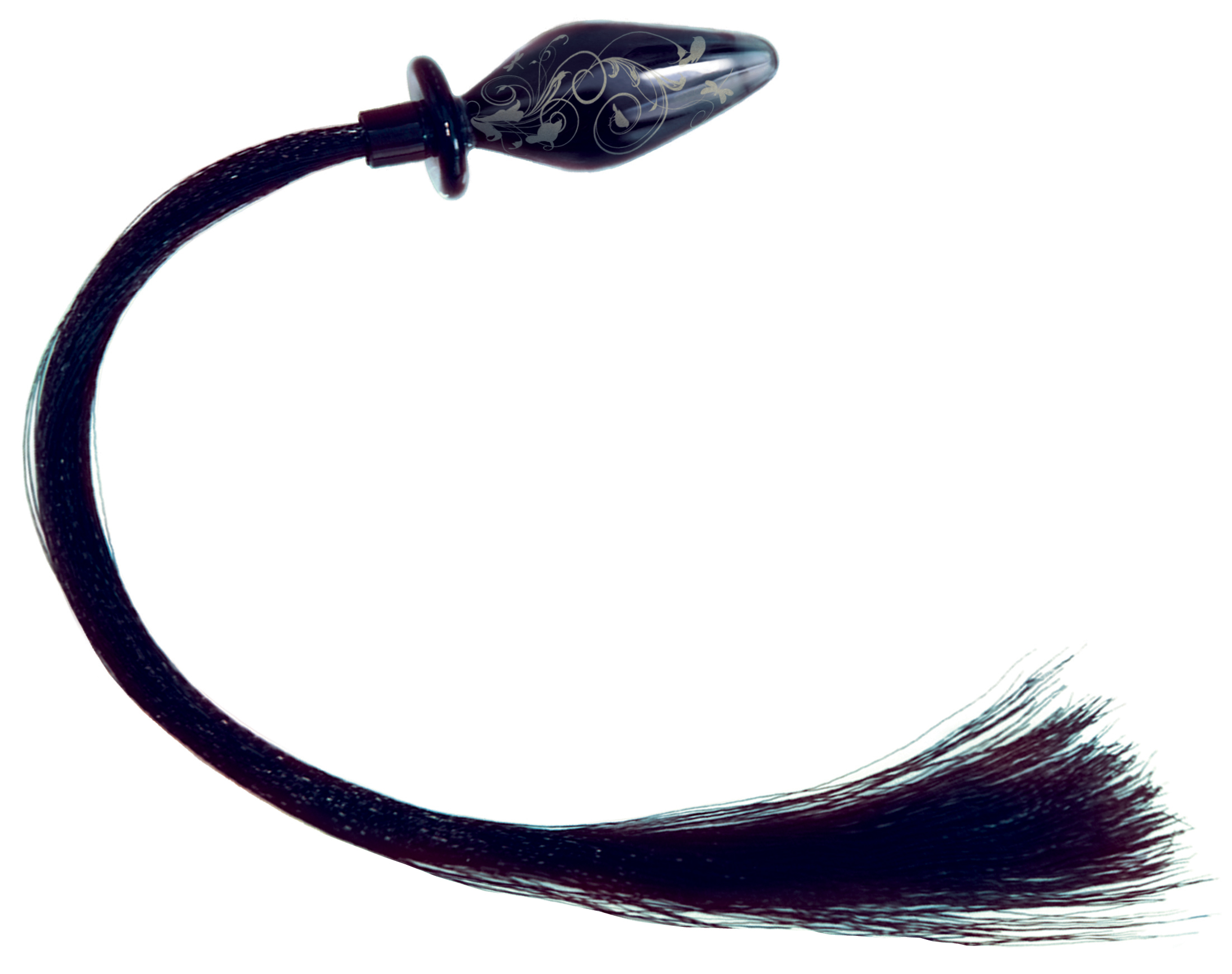 DARK SERIES Glas Plug Pony Tail small 1 DARK SERIES Glas Plug Pony Tail small