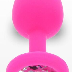 Analplug Juwel Pink 6 x 2,8 cm
