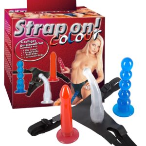 Strap-On Set Rainbow