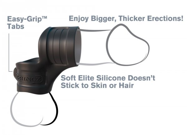 Mr. Big Cock Ring & Ball Stretcher – elastischer Doppelring aus Sil... 1 Mr. Big Cock Ring & Ball Stretcher – elastischer Doppelring aus Sil...