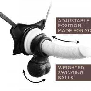 The Crown Jewels – Ballstretcher | gewichteter Silikonring mit schw...