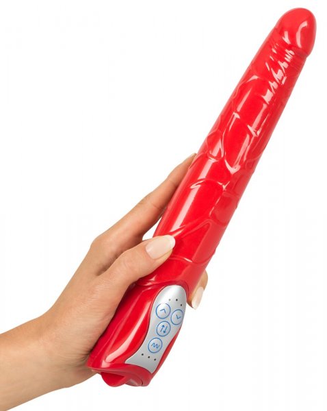 Red Push Vibrator mit 5-Stufen-Stoßfunktion 1 Red Push Vibrator mit 5-Stufen-Stoßfunktion