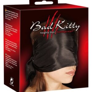 Bondageschal aus glänzendem Satin