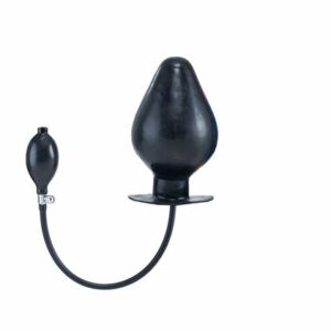 Aufblasbarer Plug Vortex schwarz XL