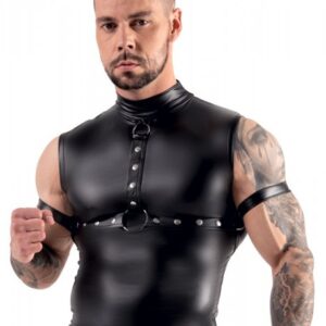 Herren Top schwarz S