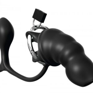 Peniskäfig Ass-Gasm mit Analplug