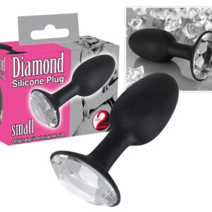 Analplug Diamond Star 8 x 3 cm