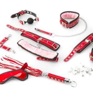 Bondage-Set Knallrot