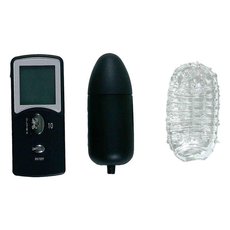 Bullet Vibrator Ultra 10 Remote Control black 1 Bullet Vibrator Ultra 10 Remote Control black