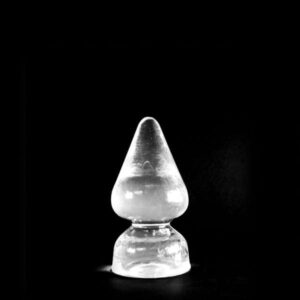 Buttplug Pilz transparent 16 x 5,5 cm
