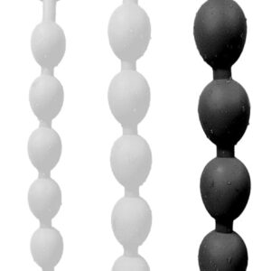 Analkette Schwarze Wittwe 46 x 5,8 cm