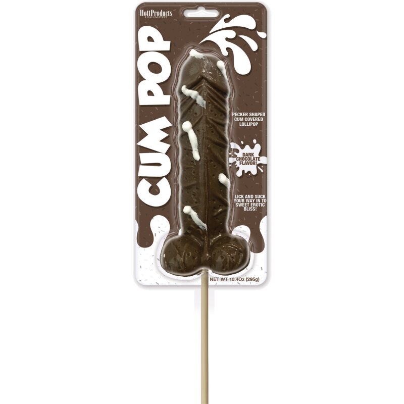 dark chocolate flavour cum pop