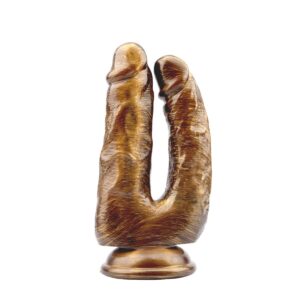 Doppeldildo Golden Man 18 x 3,5 cm