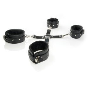 Handschellen Hand und Fuß Plüsch