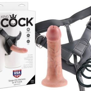 King Cock Umschnalldildo: Realistisches ErlebnisØ 4,1 cm