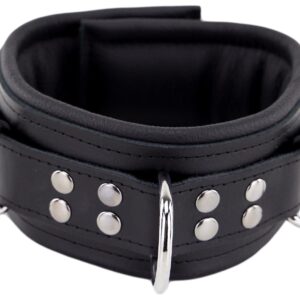 Lederhalsband gepolstert