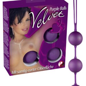 Liebeskugel Trio lila 18 x 3,5 cm