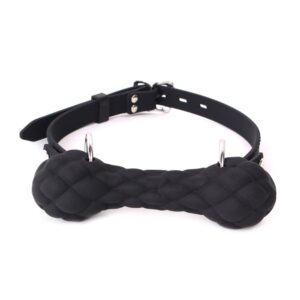 Mundknebel schwarzer Knochen