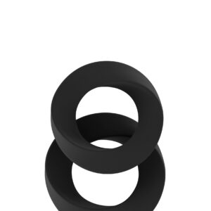 Penisring Set Twist schwarz