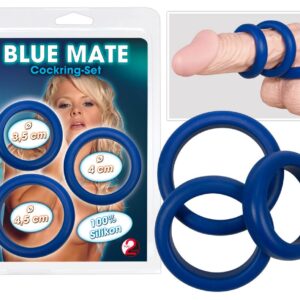 Penisring Tripple Blue Set