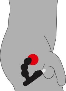 Lustkugel-Prostata-Massager
