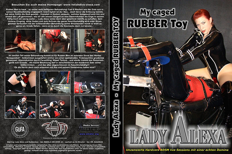Lady Alexa: My Caged Rubber Toy 1 Lady Alexa: My Caged Rubber Toy