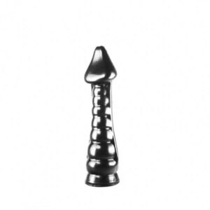 Dildo Pfeil und Bogen schwarz 25 x 6,3 cm