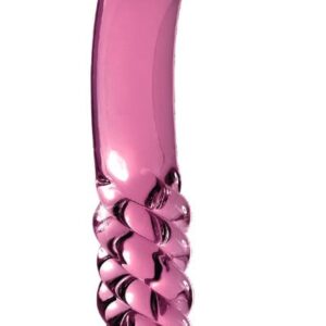 Glasdildo Icicles Pink 23 x 3,5 cm