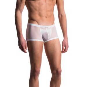 Manstore Boxershorts Push-Up weiss