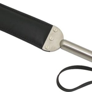 MisterB Lederpaddle mit Edelstahlgriff S