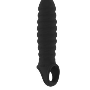 Penisverlängerung Rutsche schwarz 15,2 x 3 cm