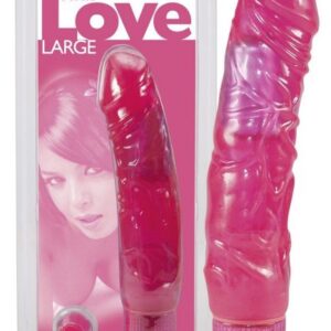Sehr biegsamer Vibrator in pink