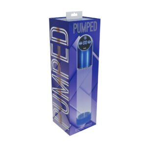 Penispumpe automatisch wasserdicht Blau