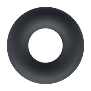 Penisring aus Flüssigsilikon Schwarz S