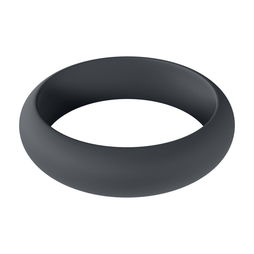 Penisring Wide O aus Silikon Schwarz XL Ø 5 cm 1 Penisring Wide O aus Silikon Schwarz XL Ø 5 cm