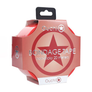 Bondage-Tape aus PVC Rot 20 m