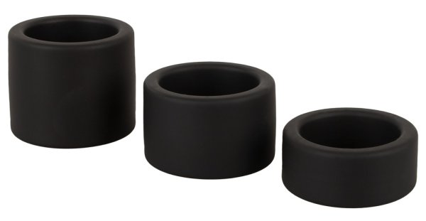 Ball Stretcher Set aus Silikon – 3er-Set Hodenringe 1 Ball Stretcher Set aus Silikon – 3er-Set Hodenringe