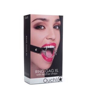 Ring-Knebel XL Schwarz