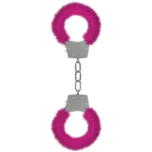 Plüsch-Handschellen Rosa