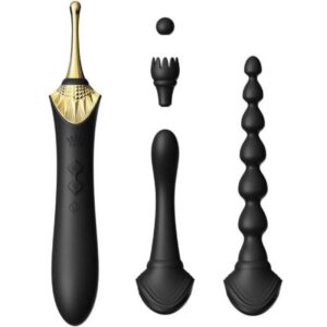 Bess 2 Klitoris-Vibrator Schwarz 21,9 x 3,18 cm