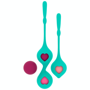 Vibrator Deva Türkis Ritual-Set für das Beckentraining
