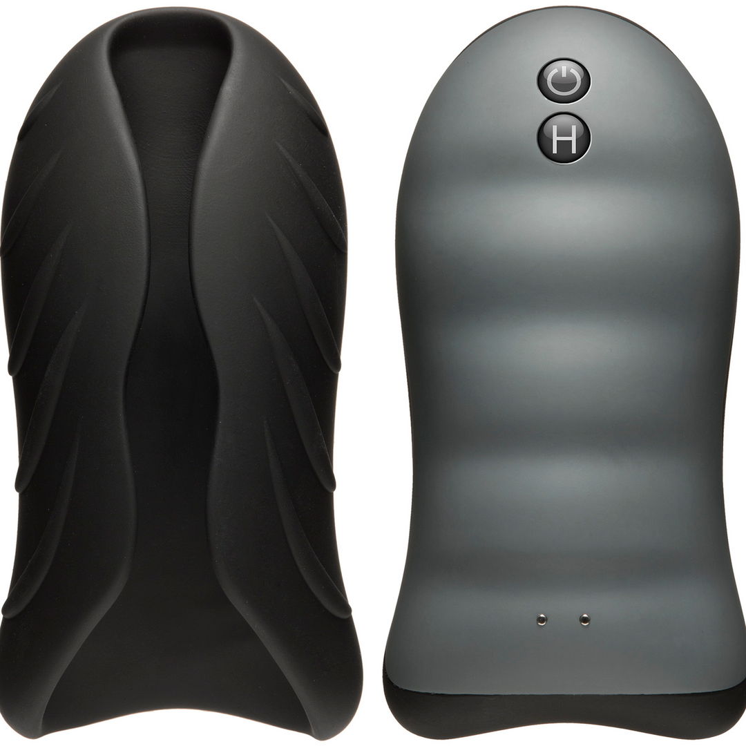 Masturbator OptiMALE Warming Stroker mit Vibration Schwarz 14 x Ø 7 cm 1 Masturbator OptiMALE Warming Stroker mit Vibration Schwarz 14 x Ø 7 cm