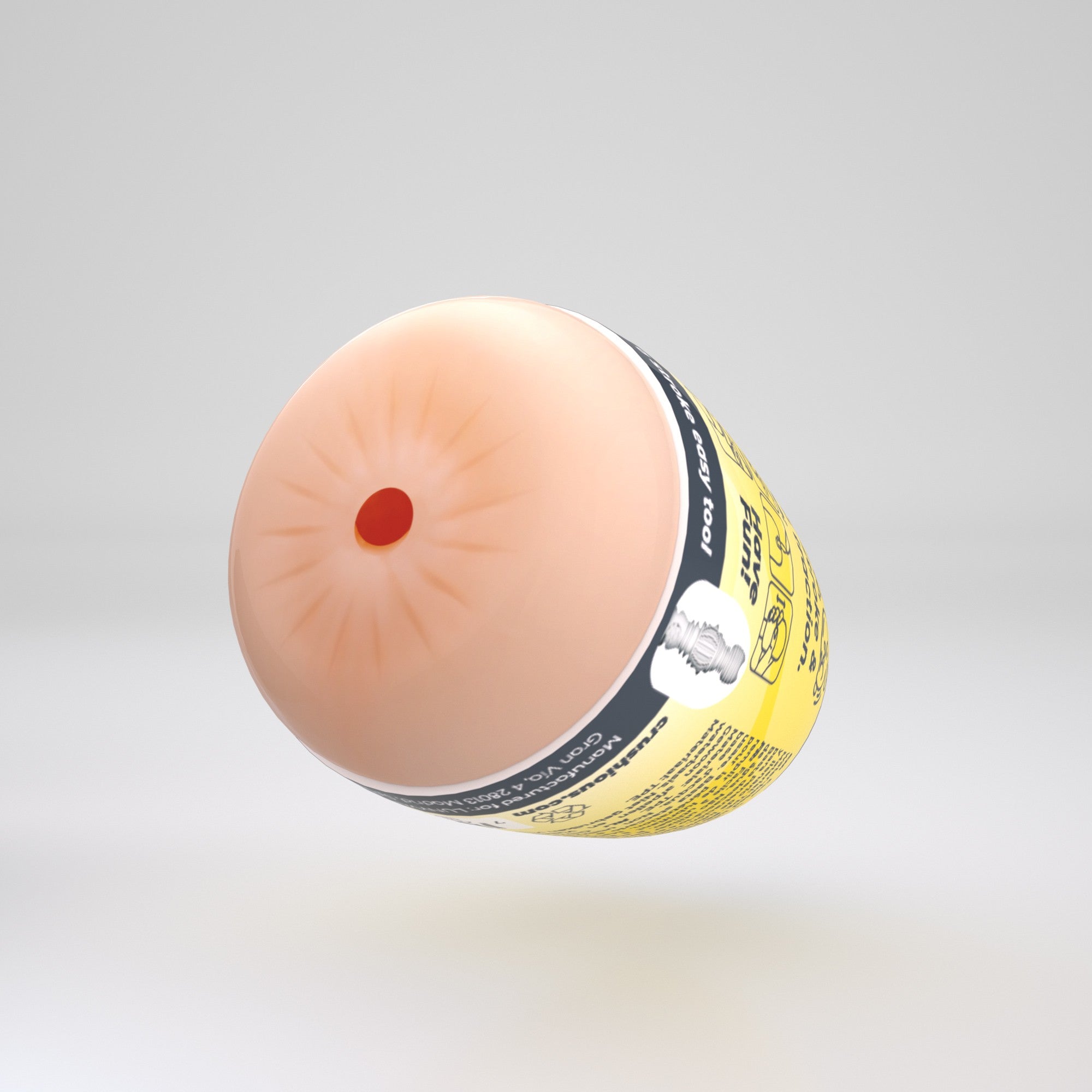 Masturbator-Ei Ezy Egg Anal Gelb 8,7 x Ø 5,6 cm 1 Masturbator-Ei Ezy Egg Anal Gelb 8,7 x Ø 5,6 cm