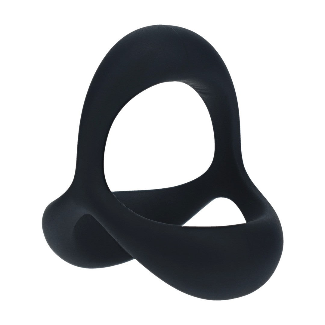Penisring Tri O Ergo aus Silikon Schwarz 5,9 cm 1 Penisring Tri O Ergo aus Silikon Schwarz 5,9 cm