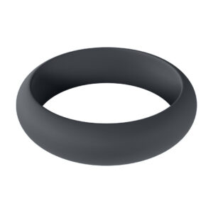 Penisring Wide O aus Silikon Schwarz XL Ø innen 5 cm
